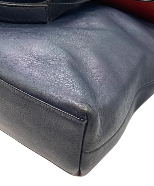 COACH（コーチ）COACH (コーチ) FOLDOVER TOTE レッド×ネイビー サイズ:-の古着・服飾アイテム