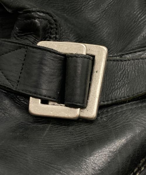 ISAMU KATAYAMA BACKLASH（イサムカタヤマ・バックラッシュ）ISAMU KATAYAMA BACKLASH (イサムカタヤマ・バックラッシュ) ストラップエンジニアブーツ ブラック サイズ:24 1/2の古着・服飾アイテム