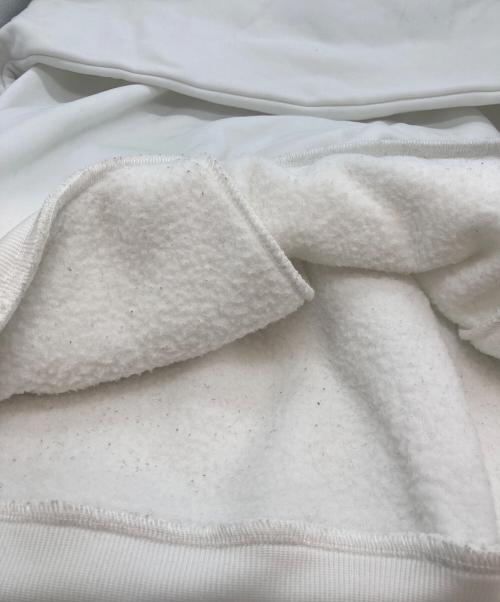 BEAMS GOLF（ビームスゴルフ）BEAMS GOLF (ビームスゴルフ) 22AW 襟ロゴ 裏フリース プルオーバーシャツ ホワイト サイズ:Mの古着・服飾アイテム