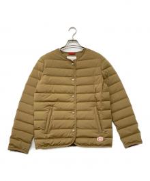 VINCENT ET MIREILLE（ヴァンソンエミレイユ）の古着「ステッチレスダウンカーディガン」｜ベージュ