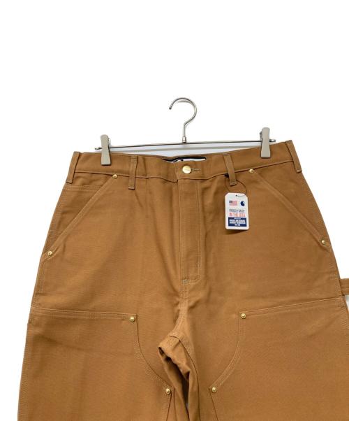 CarHartt（カーハート）CarHartt (カーハート) ダブルニーパンツ ブラウン サイズ:34×30の古着・服飾アイテム
