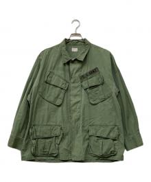 VINTAGE MILITARY（ヴィンテージ ミリタリー）の古着「60s US ARMY (ユーエスアーミー)ヴィンテージリップストップ 3rd ジャングルファティーグ」｜オリーブ
