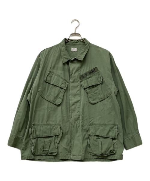 VINTAGE MILITARY（ヴィンテージ ミリタリー）VINTAGE MILITARY (ヴィンテージ ミリタリー) 60s US ARMY (ユーエスアーミー)ヴィンテージリップストップ 3rd ジャングルファティーグ オリーブ サイズ:LARGE SHORTの古着・服飾アイテム