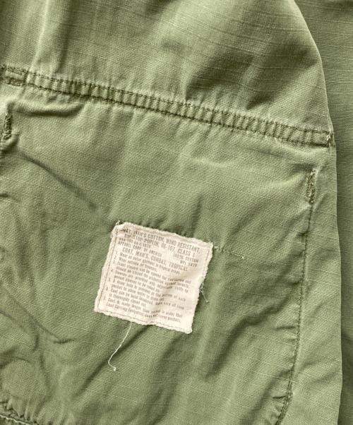 VINTAGE MILITARY（ヴィンテージ ミリタリー）VINTAGE MILITARY (ヴィンテージ ミリタリー) 60s US ARMY (ユーエスアーミー)ヴィンテージリップストップ 3rd ジャングルファティーグ オリーブ サイズ:LARGE SHORTの古着・服飾アイテム