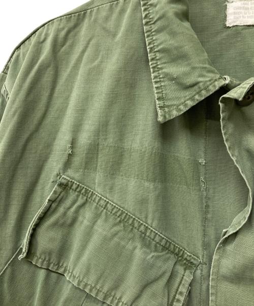 VINTAGE MILITARY（ヴィンテージ ミリタリー）VINTAGE MILITARY (ヴィンテージ ミリタリー) 60s US ARMY (ユーエスアーミー)ヴィンテージリップストップ 3rd ジャングルファティーグ オリーブ サイズ:LARGE SHORTの古着・服飾アイテム
