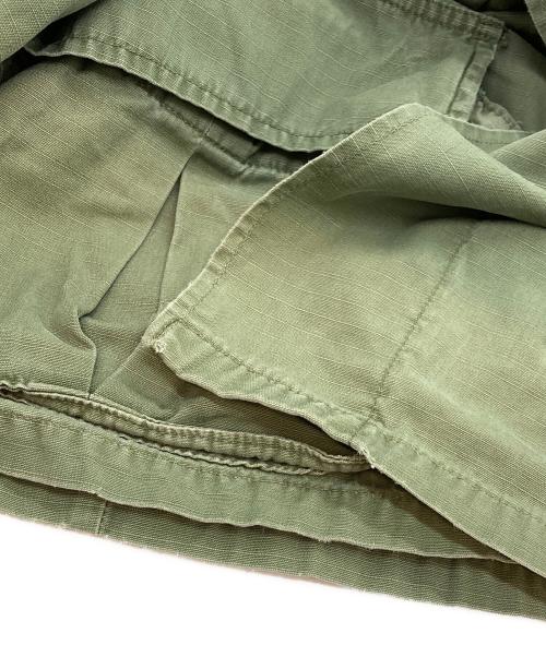 VINTAGE MILITARY（ヴィンテージ ミリタリー）VINTAGE MILITARY (ヴィンテージ ミリタリー) 60s US ARMY (ユーエスアーミー)ヴィンテージリップストップ 3rd ジャングルファティーグ オリーブ サイズ:LARGE SHORTの古着・服飾アイテム