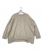 IENAイエナ）の古着「21AW ウールカシミヤワイド長袖プルオーバー」｜ベージュ