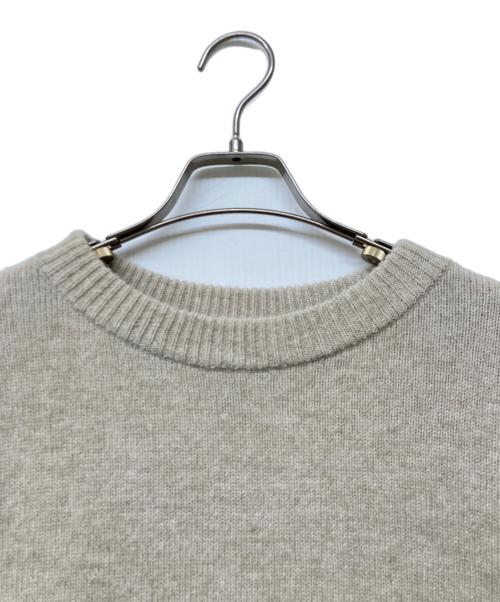 IENA（イエナ）IENA (イエナ) 21AW ウールカシミヤワイド長袖プルオーバー ベージュ サイズ:Freeの古着・服飾アイテム