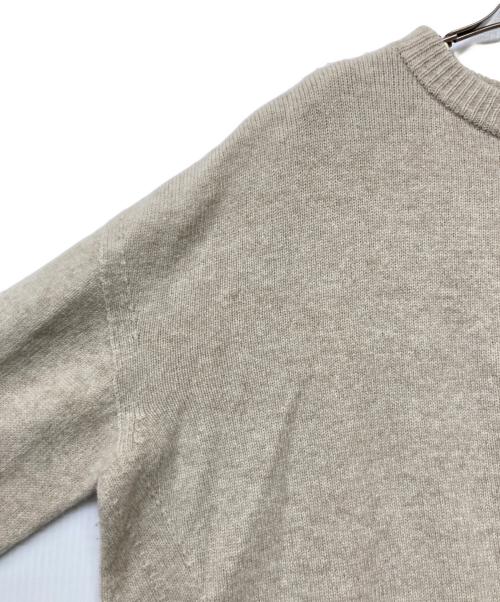 IENA（イエナ）IENA (イエナ) 21AW ウールカシミヤワイド長袖プルオーバー ベージュ サイズ:Freeの古着・服飾アイテム