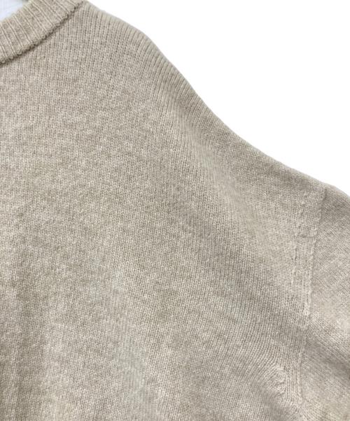 IENA（イエナ）IENA (イエナ) 21AW ウールカシミヤワイド長袖プルオーバー ベージュ サイズ:Freeの古着・服飾アイテム