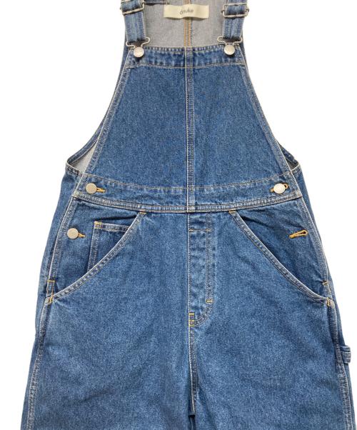 anuke（アンヌーク）anuke (アンヌーク) 24SS Denim Overall インディゴ サイズ:36の古着・服飾アイテム