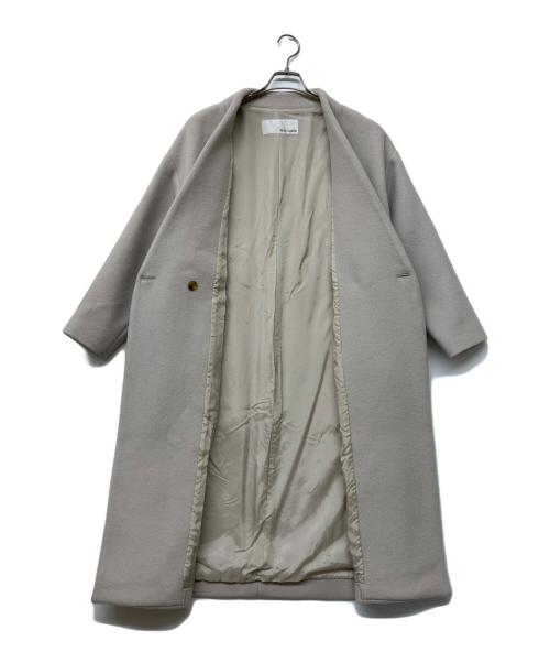 Whim Gazette（ウィムガゼット）Whim Gazette (ウィムガゼット) メリンプロングコート ホワイト サイズ:Fの古着・服飾アイテム