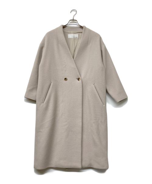 Whim Gazette（ウィムガゼット）Whim Gazette (ウィムガゼット) メリンプロングコート ホワイト サイズ:Fの古着・服飾アイテム