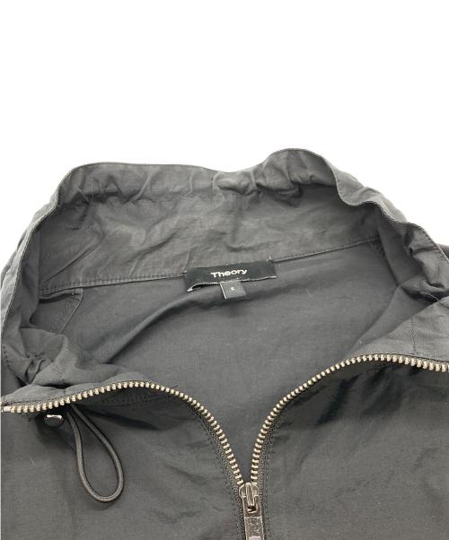 theory（セオリー）theory (セオリー) 22SS Tech Lawn Raglan Anorak(トゥエンティトゥー・エスエス・テック・ローン・ラグラン・アノラック) ブラック サイズ:SIZE Sの古着・服飾アイテム
