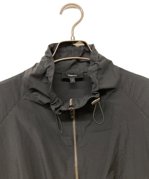 theory（セオリー）theory (セオリー) 22SS Tech Lawn Raglan Anorak(トゥエンティトゥー・エスエス・テック・ローン・ラグラン・アノラック) ブラック サイズ:SIZE Sの古着・服飾アイテム