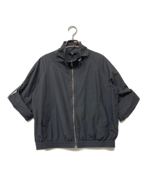 theory（セオリー）theory (セオリー) 22SS Tech Lawn Raglan Anorak(トゥエンティトゥー・エスエス・テック・ローン・ラグラン・アノラック) ブラック サイズ:SIZE Sの古着・服飾アイテム