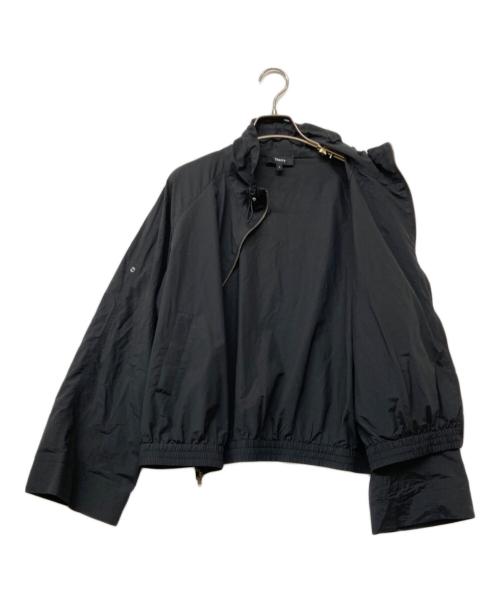 theory（セオリー）theory (セオリー) 22SS Tech Lawn Raglan Anorak(トゥエンティトゥー・エスエス・テック・ローン・ラグラン・アノラック) ブラック サイズ:SIZE Sの古着・服飾アイテム