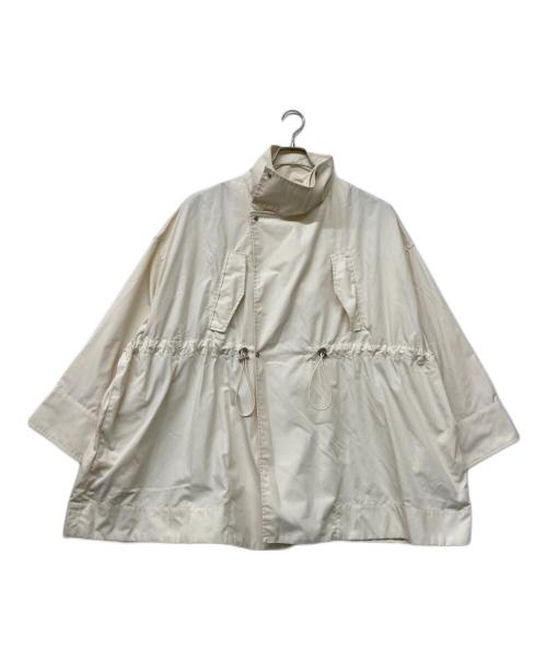 Adam et Rope（アダム エ ロペ）Adam et Rope (アダム エ ロペ) 24SS スタンドカラーハーフモッズコート アイボリー サイズ:FREEの古着・服飾アイテム