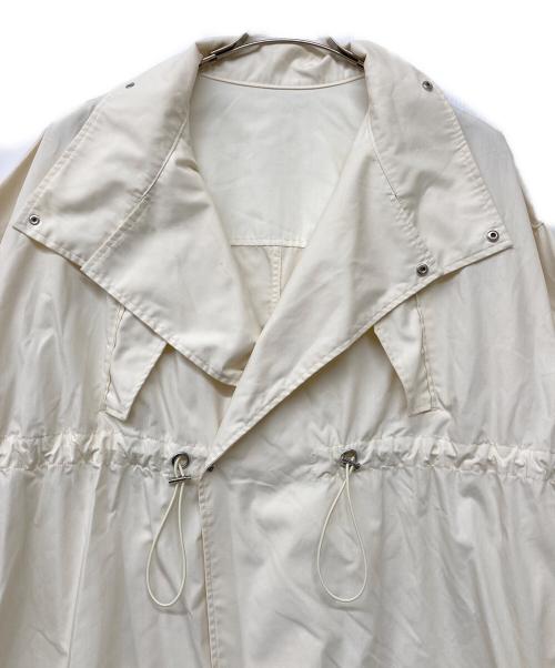 Adam et Rope（アダム エ ロペ）Adam et Rope (アダム エ ロペ) 24SS スタンドカラーハーフモッズコート アイボリー サイズ:FREEの古着・服飾アイテム