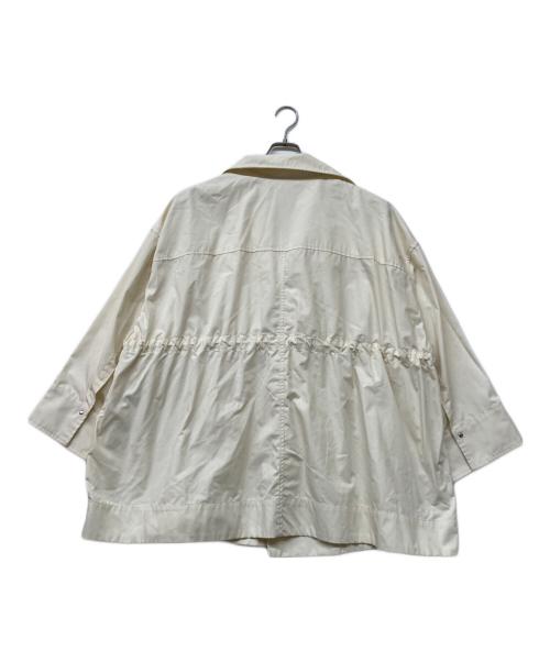 Adam et Rope（アダム エ ロペ）Adam et Rope (アダム エ ロペ) 24SS スタンドカラーハーフモッズコート アイボリー サイズ:FREEの古着・服飾アイテム