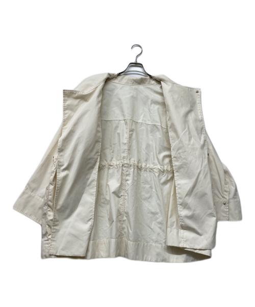 Adam et Rope（アダム エ ロペ）Adam et Rope (アダム エ ロペ) 24SS スタンドカラーハーフモッズコート アイボリー サイズ:FREEの古着・服飾アイテム