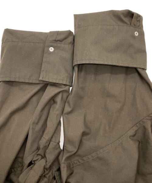 Adam et Rope（アダム エ ロペ）Adam et Rope (アダム エ ロペ) 24SS スタンドカラーハーフモッズコート ブラウン サイズ:FREEの古着・服飾アイテム