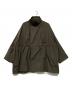 Adam et Rope（アダム エ ロペ）の古着「24SS スタンドカラーハーフモッズコート」｜ブラウン