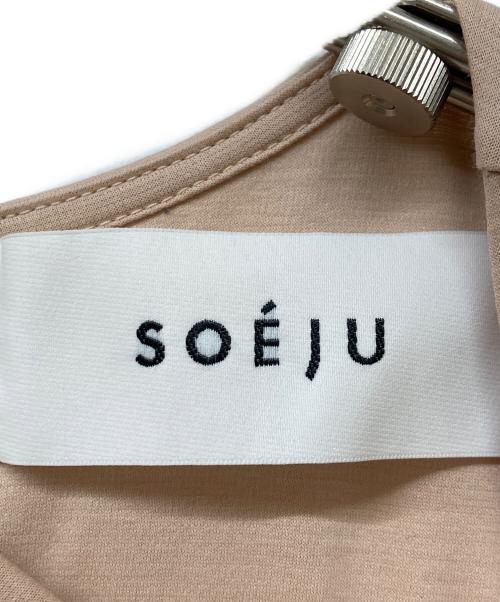 SOEJU（ソージュ）SOEJU (ソージュ) ノースリーブワンピース ピンク サイズ:FREEの古着・服飾アイテム