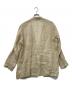 SALON adam et rope' (サロンアダムエロペ) シアーリネンオーバージャケット ベージュ サイズ:M：6000円