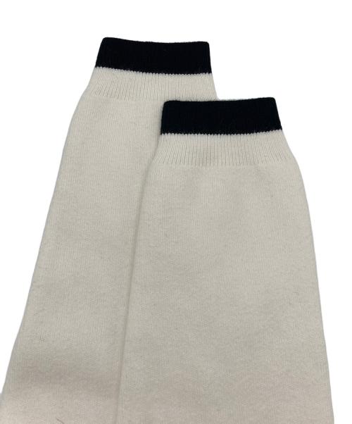 L'AUBE BLANC（ローブ ブラン）L'AUBE BLANC (ローブ ブラン) ニットカーディガン ホワイト サイズ:FREEの古着・服飾アイテム