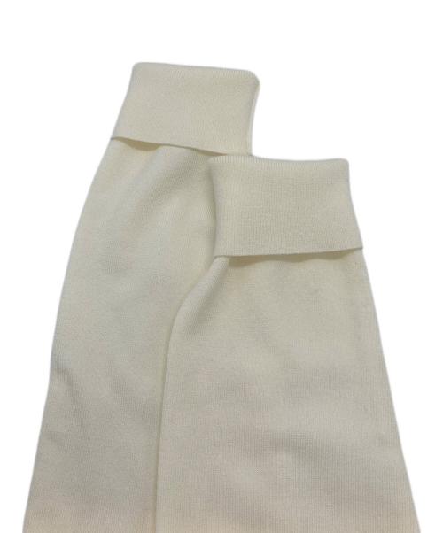 anuans（アニュアンス）anuans (アニュアンス) 24AW ベーシッククルーネックカーディガン ホワイト サイズ:FREEの古着・服飾アイテム