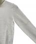 中古・古着 L'AUBE BLANC (ローブ ブラン) Logo Turtle knit（ロゴ タートル ネック） ホワイト サイズ:FREE 未使用品：6000円