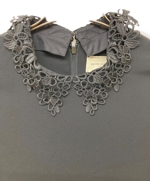 UNITED ARROWS（ユナイテッドアローズ）UNITED ARROWS (ユナイテッドアローズ) FEEL CLEAN 2WAY ブラウス(フィール クリーン ツーウェイ ブラウス) ブラック サイズ:36の古着・服飾アイテム