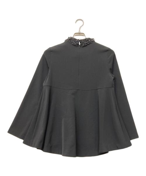 UNITED ARROWS（ユナイテッドアローズ）UNITED ARROWS (ユナイテッドアローズ) FEEL CLEAN 2WAY ブラウス(フィール クリーン ツーウェイ ブラウス) ブラック サイズ:36の古着・服飾アイテム