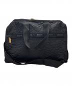 LeSportsacレスポートサック）の古着「2WAYショルダーバッグ」｜ブラック