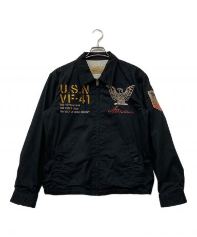 中古・古着通販】AVIREX (アヴィレックス) 刺繍ジップジャケット