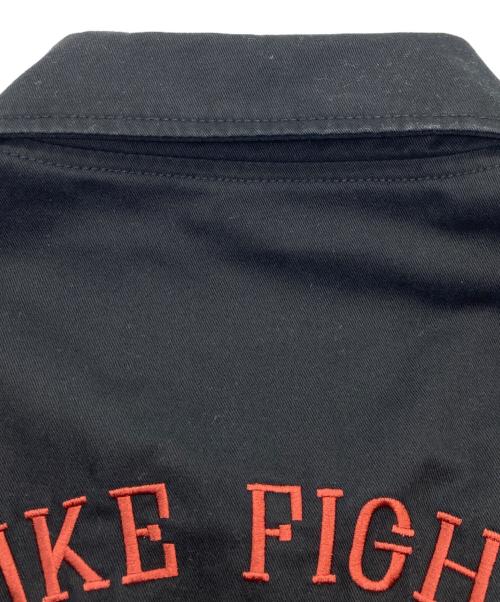 AVIREX（アヴィレックス）AVIREX (アヴィレックス) 刺繍ジップジャケット ブラック サイズ:Lの古着・服飾アイテム