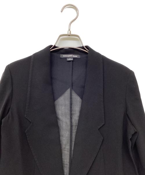 ALEXANDER WANG（アレキサンダー・ワン）ALEXANDER WANG (アレキサンダー・ワン) 切替シアージャケット ブラックの古着・服飾アイテム