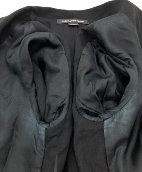 ALEXANDER WANG（アレキサンダー・ワン）ALEXANDER WANG (アレキサンダー・ワン) 切替シアージャケット ブラックの古着・服飾アイテム