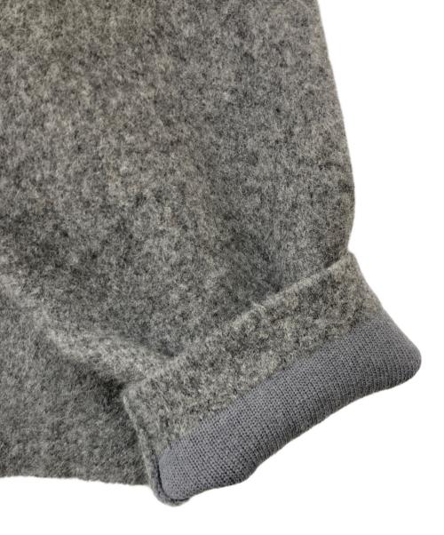 Rirandture（リランドチュール）Rirandture (リランドチュール) パール釦コクーンニットジャケット グレー サイズ:22の古着・服飾アイテム