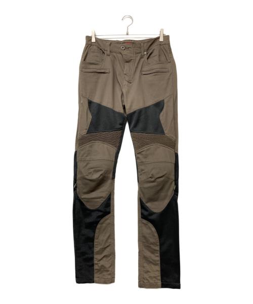 komine（コミネ）komine (コミネ) ストレッチャブルプロテクトメッシュパンツ オリーブ×ブラック サイズ:SIZELの古着・服飾アイテム