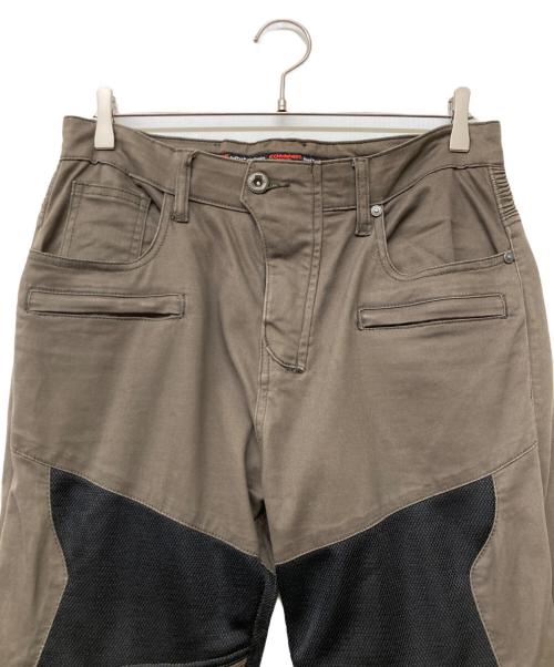 komine（コミネ）komine (コミネ) ストレッチャブルプロテクトメッシュパンツ オリーブ×ブラック サイズ:SIZELの古着・服飾アイテム