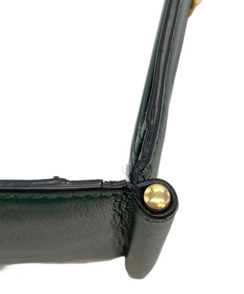 VERSACE（ヴェルサーチェ）VERSACE (ヴェルサーチェ) 2つ折りレザー財布 グリーン サイズ:-の古着・服飾アイテム