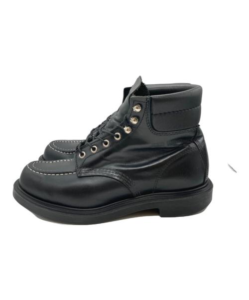 RED WING（レッドウィング）RED WING (レッドウィング) 8133 SUPERSOLE 6' MOC-TOE ブラック サイズ:USA 8.5Eの古着・服飾アイテム