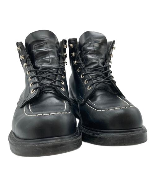 RED WING（レッドウィング）RED WING (レッドウィング) 8133 SUPERSOLE 6' MOC-TOE ブラック サイズ:USA 8.5Eの古着・服飾アイテム