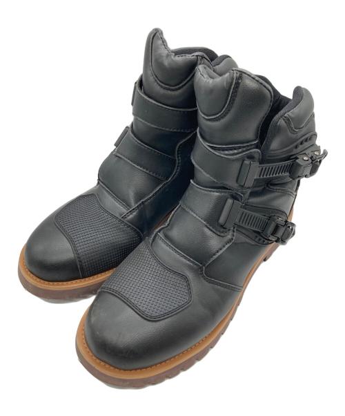 komine（コミネ）komine (コミネ) アドベンチャーショートブーツ ブラック サイズ:26.5の古着・服飾アイテム