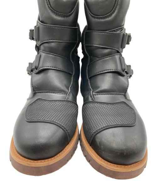 komine（コミネ）komine (コミネ) アドベンチャーショートブーツ ブラック サイズ:26.5の古着・服飾アイテム