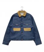 nicholas daleyニコラス デイリー）の古着「コーデュロイ切替デニムジャケット」｜インディゴ