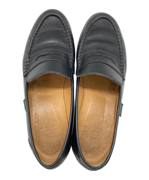 PARABOOT（パラブーツ）PARABOOT (パラブーツ) VIGNONY（ヴィニョニー） コインローファー ブラック サイズ:SIZE5の古着・服飾アイテム