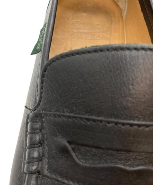 PARABOOT（パラブーツ）PARABOOT (パラブーツ) VIGNONY（ヴィニョニー） コインローファー ブラック サイズ:SIZE5の古着・服飾アイテム